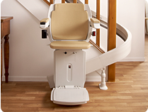Bison Bede 80 curved stairlift
