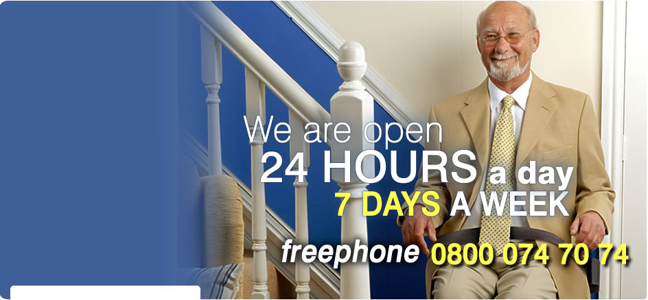 Sabre Stairlifts banner