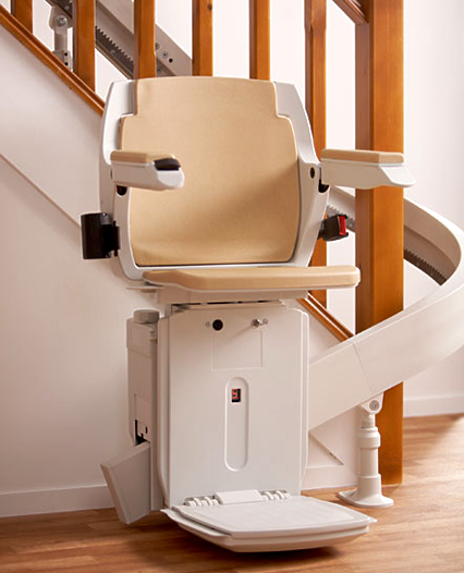 Bison 80 curved stairlift